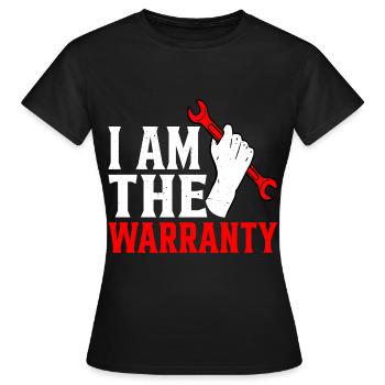 Je suis la garantie 14 - T-shirt Femme - noir - Devant - AI Model Female 172 dark (172cm)