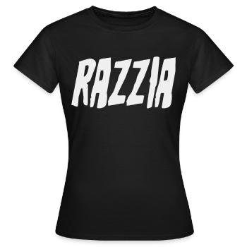 Einsatz und Kontrolle Razzia - Frauen T-Shirt - Schwarz - Vorne - AI Model Female 172 dark (172cm)