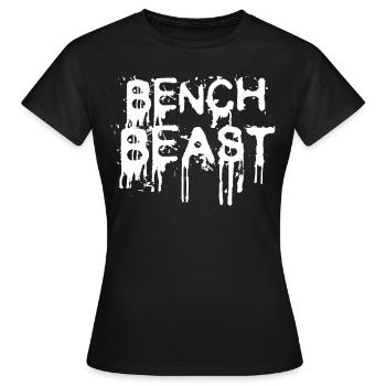 Bank Beast - Culturisme - T-shirt Femme - noir - Devant - AI Model Female 172 dark (172cm)