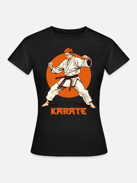 Karate - Frauen T-Shirt - Schwarz