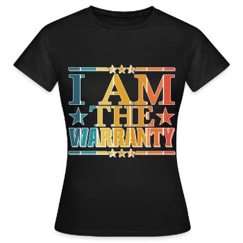 Je suis la garantie 16 - T-shirt Femme - noir - Devant - AI Model Female 172 dark (172cm)
