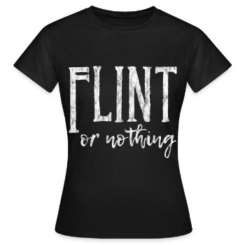 Silex ou rien 3 - T-shirt Femme - noir - Devant - AI Model Female 172 dark (172cm)