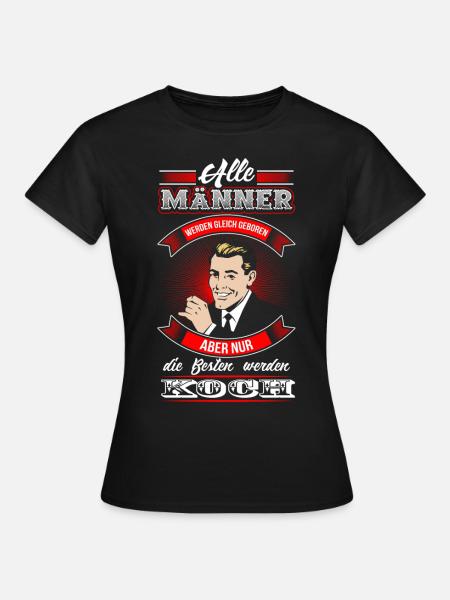Koch - Beste Männer - Frauen T-Shirt - Schwarz