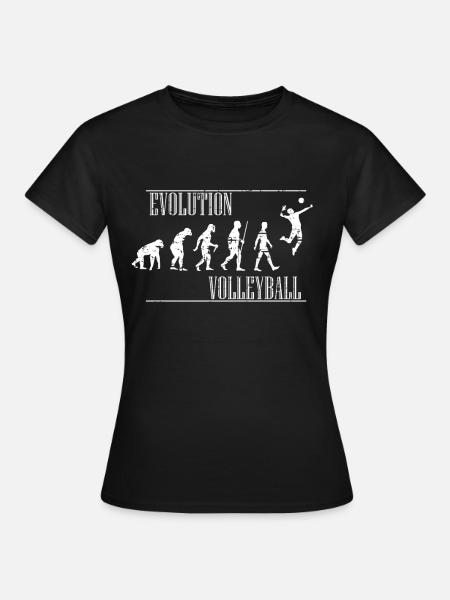Volleyball Evolution - Women's T-Shirt - black