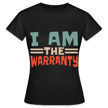 Je suis la garantie 19 - T-shirt Femme - noir - Devant - AI Model Female 172 dark (172cm)