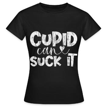 Cupidon peut le sucer 3 - T-shirt Femme - noir - Devant - AI Model Female 172 dark (172cm)