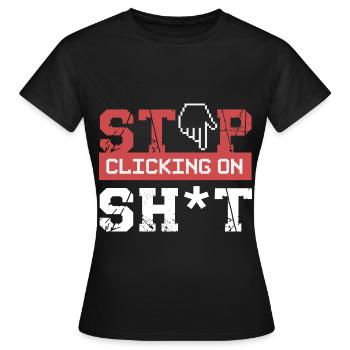 Cybersicherheit Hacker Programmierung Geschenkidee - Frauen T-Shirt - Schwarz - Vorne - AI Model Female 172 dark (172cm)