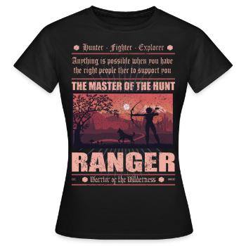 Ranger 2 - Frauen T-Shirt - Schwarz - Vorne - AI Model Female 172 dark (172cm)