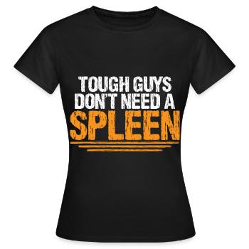 Les durs à cuire n’ont pas besoin d’une rate 4 - T-shirt Femme - noir - Devant - AI Model Female 172 dark (172cm)