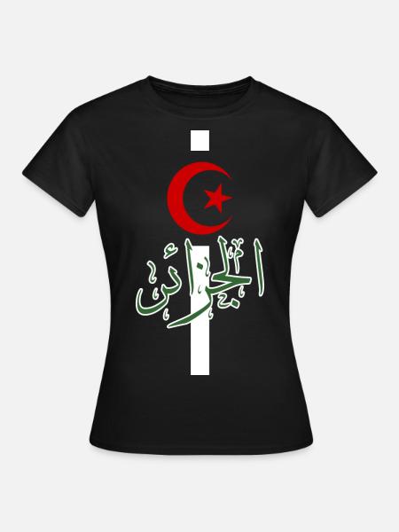 Algerien - Frauen T-Shirt - Schwarz