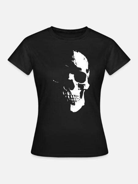 Skull skull and crossbones - Women's T-Shirt - black