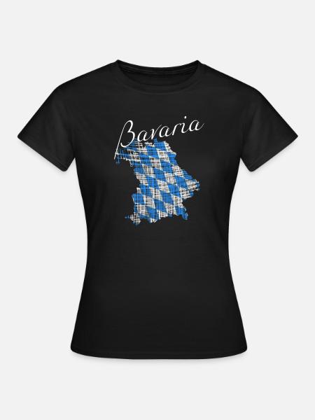 Bayern - Frauen T-Shirt - Schwarz