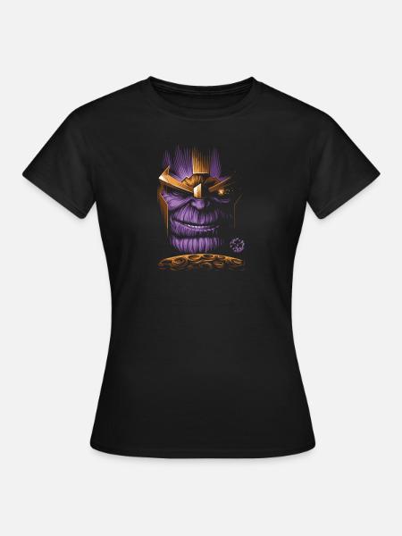 Superhero, Movie Hero, Thanos - Women's T-Shirt - black