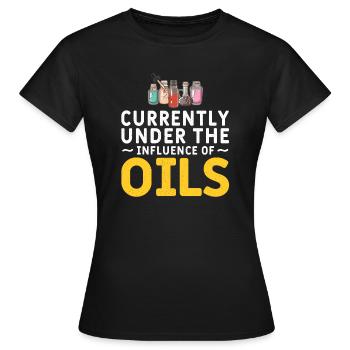 Essential Oils Essential Oils Naturopath Oil - Women's T-Shirt - black - Front - AI Model Female 172 dark (172cm)