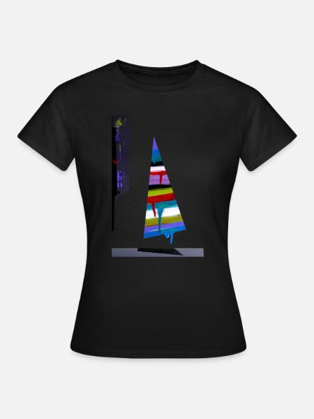 pyramid - Women's T-Shirt - black