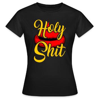 Putain de merde putain de malchance insolente - T-shirt Femme - noir - Devant - AI Model Female 172 dark (172cm)