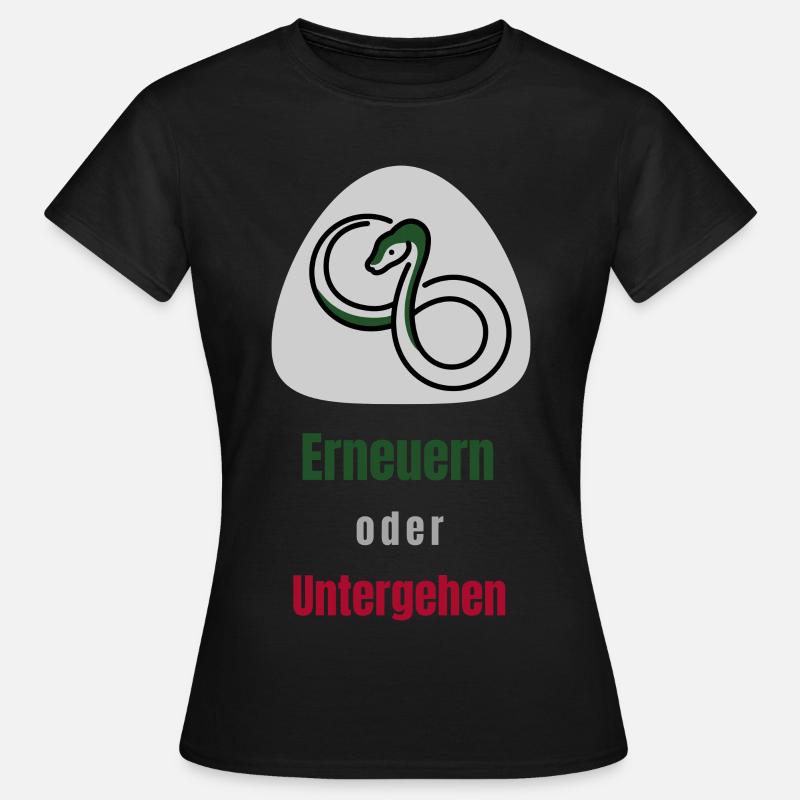 Renew or perish - Women's T-Shirt - black