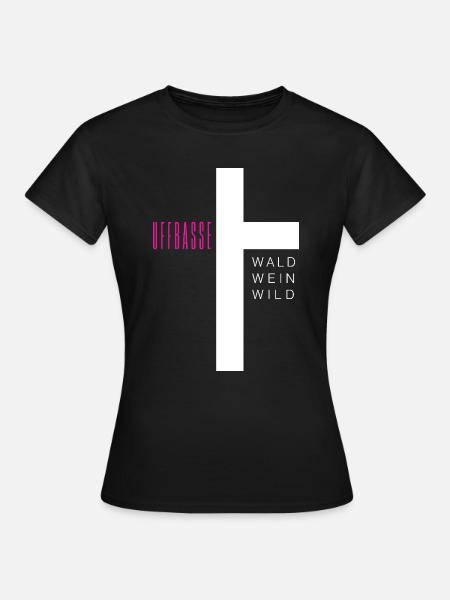 Croix de Saint-Jean - T-shirt Femme - noir