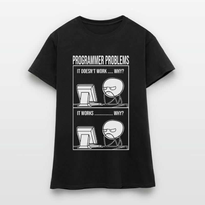 Programmier problems lustig Informatiker Student Frauen T-Shirt
