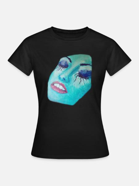 sleep - Frauen T-Shirt - Schwarz