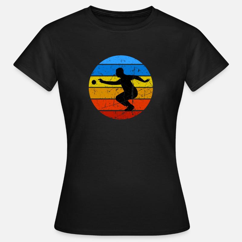 Boule Petanque Boccia Boule Player Boules Ball - Women's T-Shirt - black