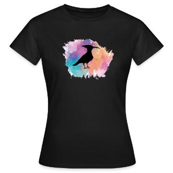 Protection de la nature - T-shirt Femme - noir - Devant - AI Model Female 172 dark (172cm)