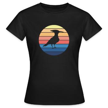 Protection de la nature - T-shirt Femme - noir - Devant - AI Model Female 172 dark (172cm)
