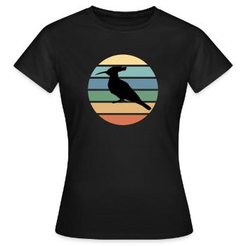 Protection de la nature - T-shirt Femme - noir - Devant - AI Model Female 172 dark (172cm)