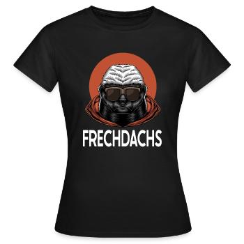 Frechdachs freche Leute wilde Seite - Frauen T-Shirt - Schwarz - Vorne - AI Model Female 172 dark (172cm)