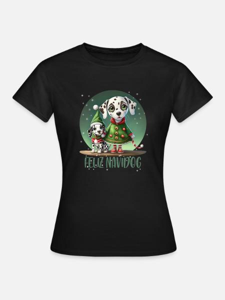 Dalmatinische Elfe - Frauen T-Shirt - Schwarz