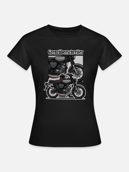 S51 // Tuning // Illustration - Frauen T-Shirt - Schwarz