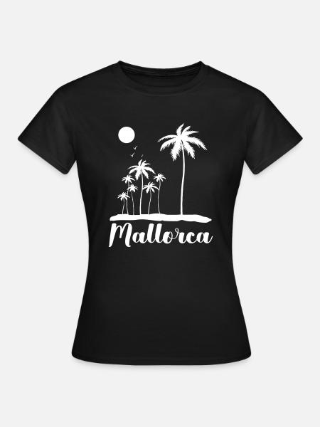 mallorca - Frauen T-Shirt - Schwarz