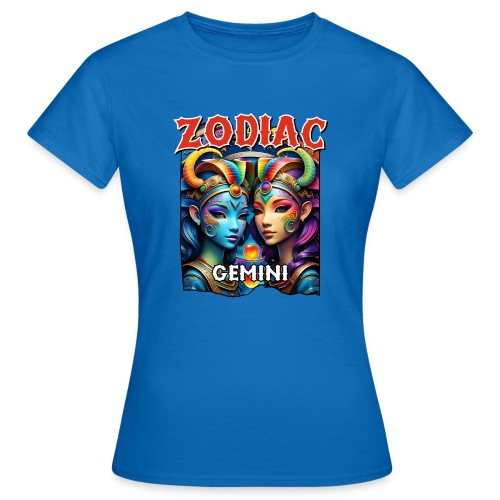 Zodiac Gemini - Kaksoset horoskooppimerkki - Naisten t-paita