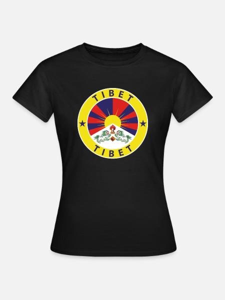 Tibet - Frauen T-Shirt - Schwarz