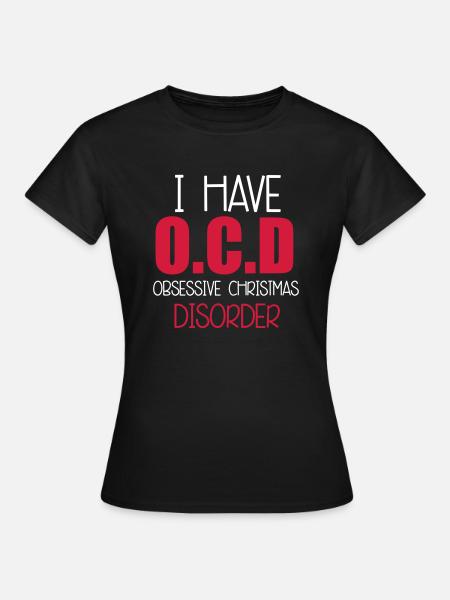 Christmas Disorder - Women's T-Shirt - black