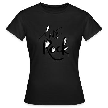 Roche de M. Let - T-shirt Femme - noir - Devant - AI Model Female 172 dark (172cm)