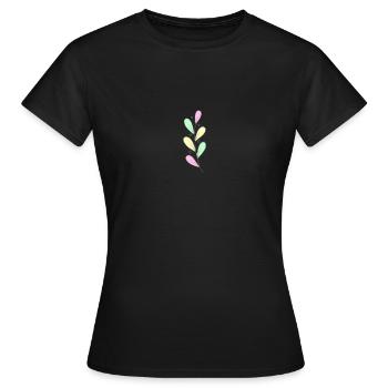 Colorfull Flower - Women's T-Shirt - black - Front - AI Model Female 172 dark (172cm)