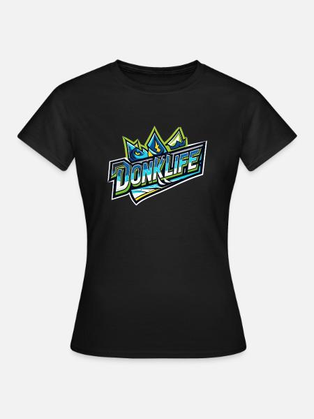 Donklife blue - Women's T-Shirt - black