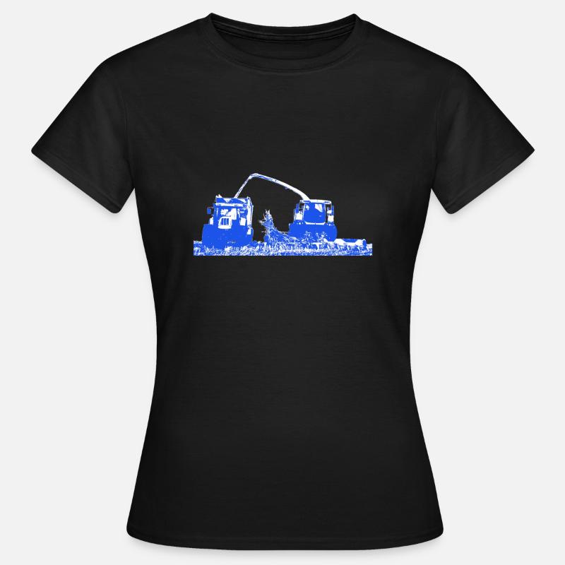 Corn Chopper Corn Chopper Chop Farmer - Women's T-Shirt - black