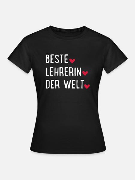 Lehrerin - Frauen T-Shirt - Schwarz