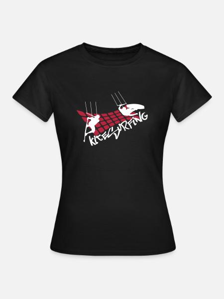 KITE SURF ... - T-shirt Femme - noir
