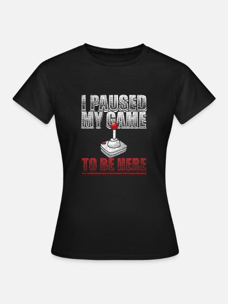 Gamer - Frauen T-Shirt - Schwarz