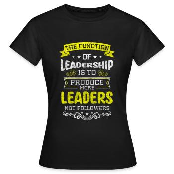 firma manager - Frauen T-Shirt - Schwarz - Vorne - AI Model Female 172 dark (172cm)