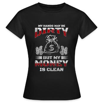 Reichtum Finanzen Business - Frauen T-Shirt - Schwarz - Vorne - AI Model Female 172 dark (172cm)