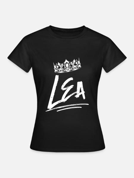 Lea - Frauen T-Shirt - Schwarz