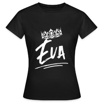 Veille - T-shirt Femme - noir - Devant - AI Model Female 172 dark (172cm)