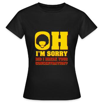Jules Winnfield Zitat - Frauen T-Shirt - Schwarz - Vorne - AI Model Female 172 dark (172cm)