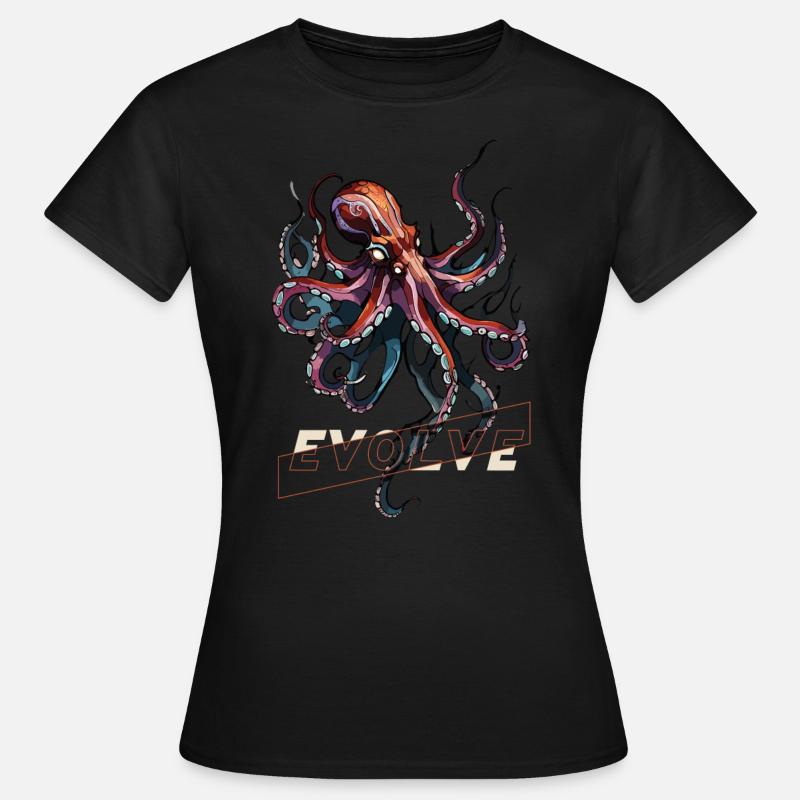 Evolving Kraken - Women's T-Shirt - black