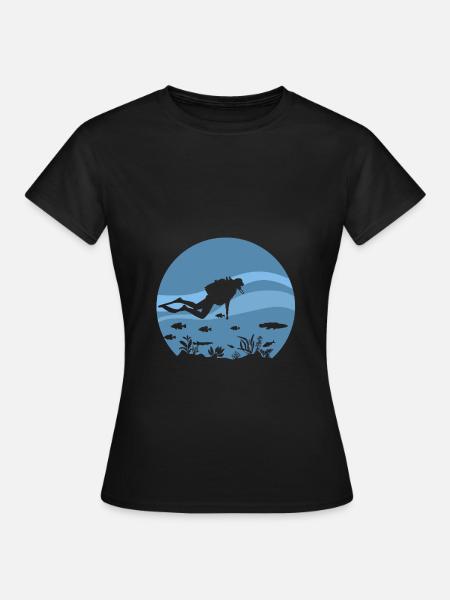 Diver - Women's T-Shirt - black