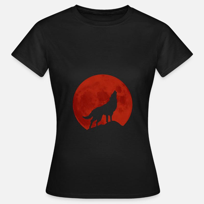 wolf - Women's T-Shirt - black